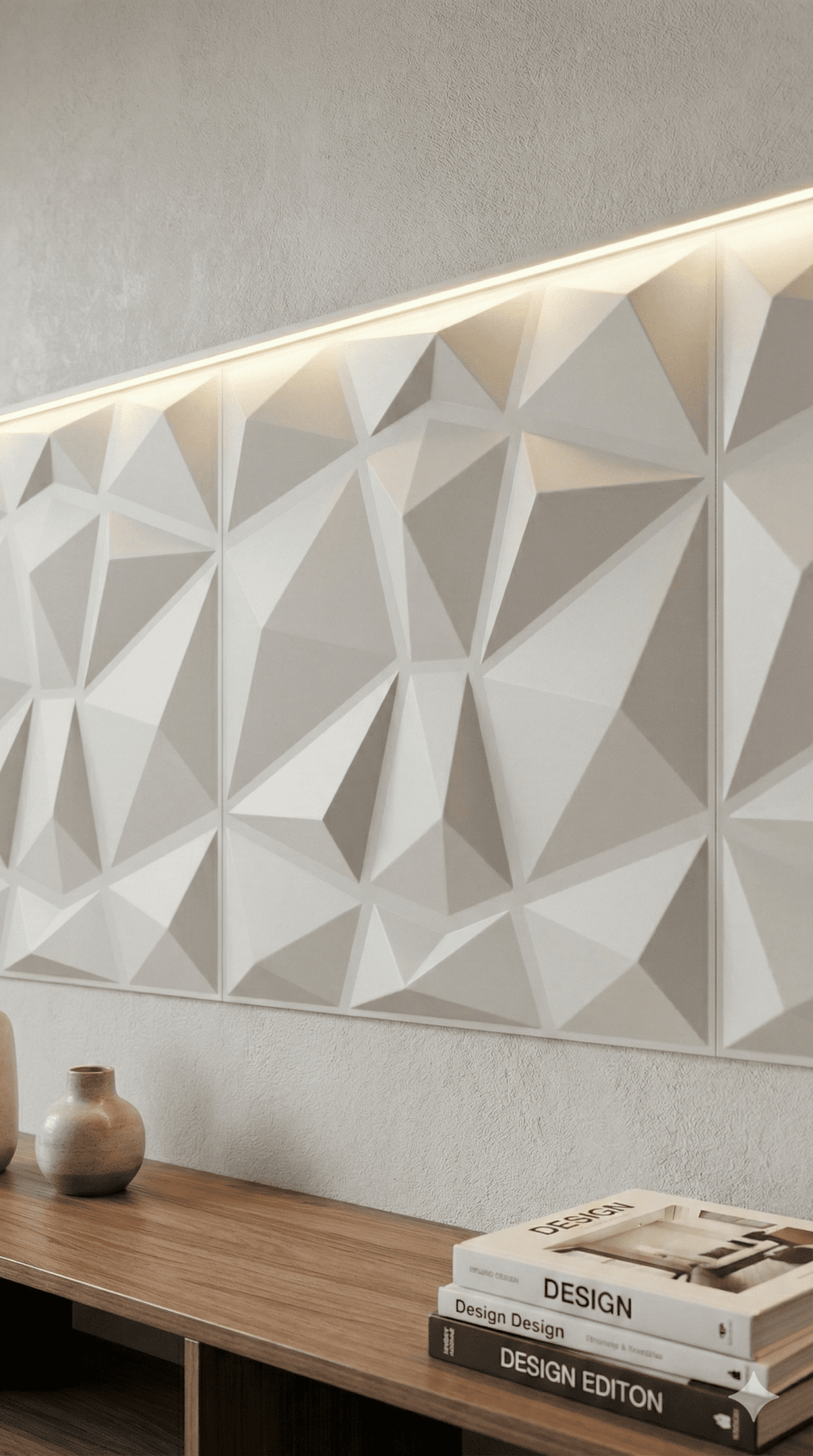 3D Pvc Duvar Kaplama Panel 50x50 - alyoutlet