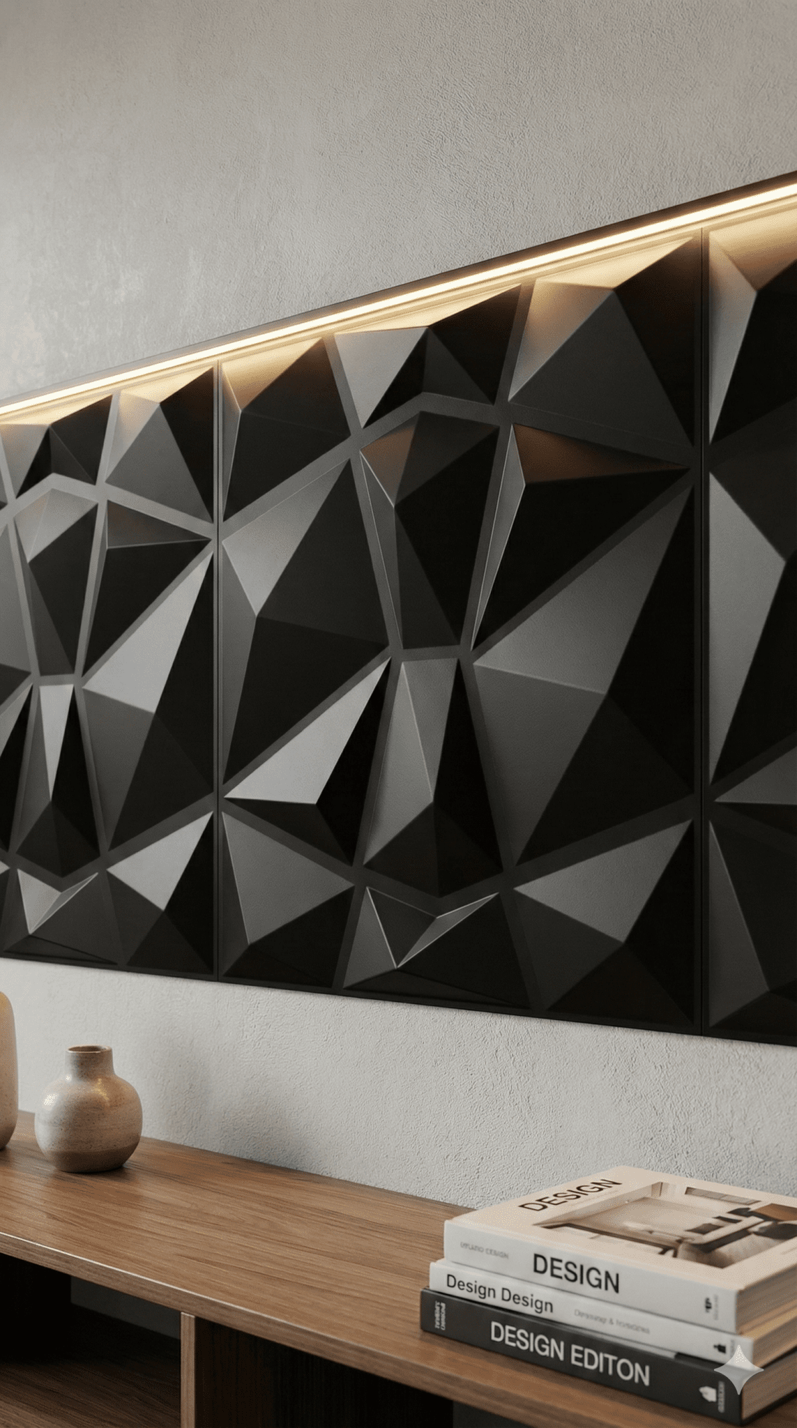 3D Pvc Duvar Kaplama Panel 50x50 - alyoutlet