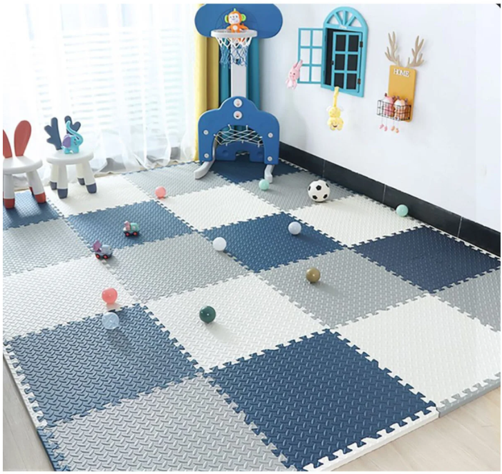 24 Parça Set 50x50 13m Oyun Spor Matı 200x300 Kurulumlu 6m2