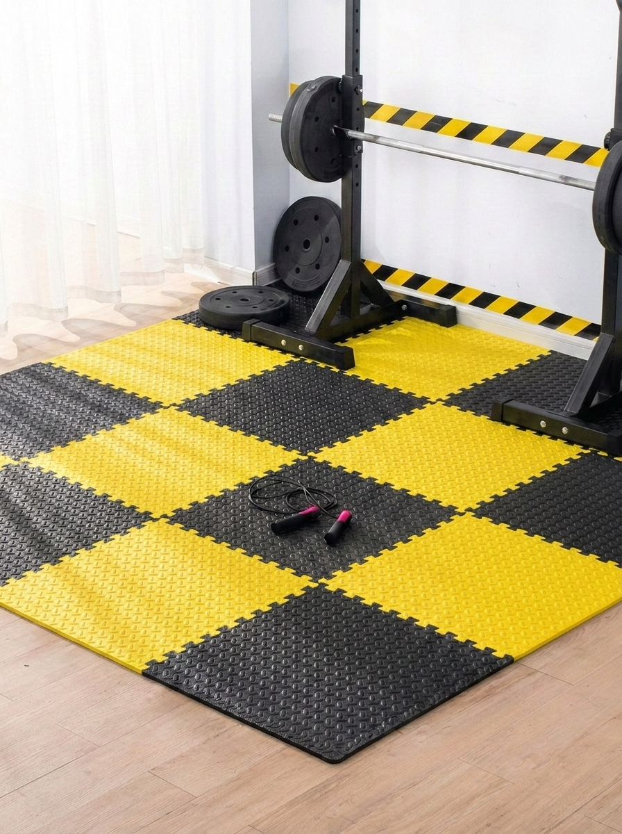 Spor Alanı Set 16 Parça 50x50 13mm Puzzle Set 200x200 Kurulumlu