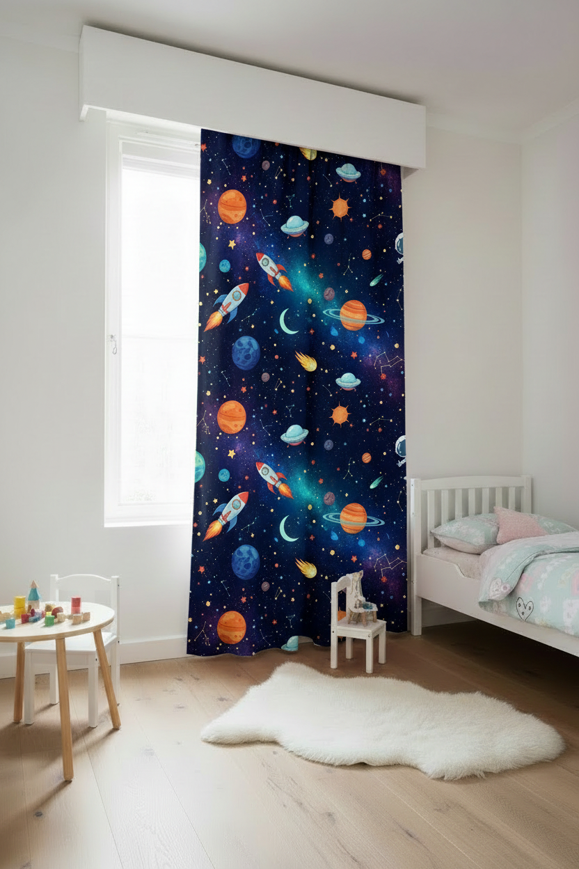 Çocuk odası Fon Perde 140x260