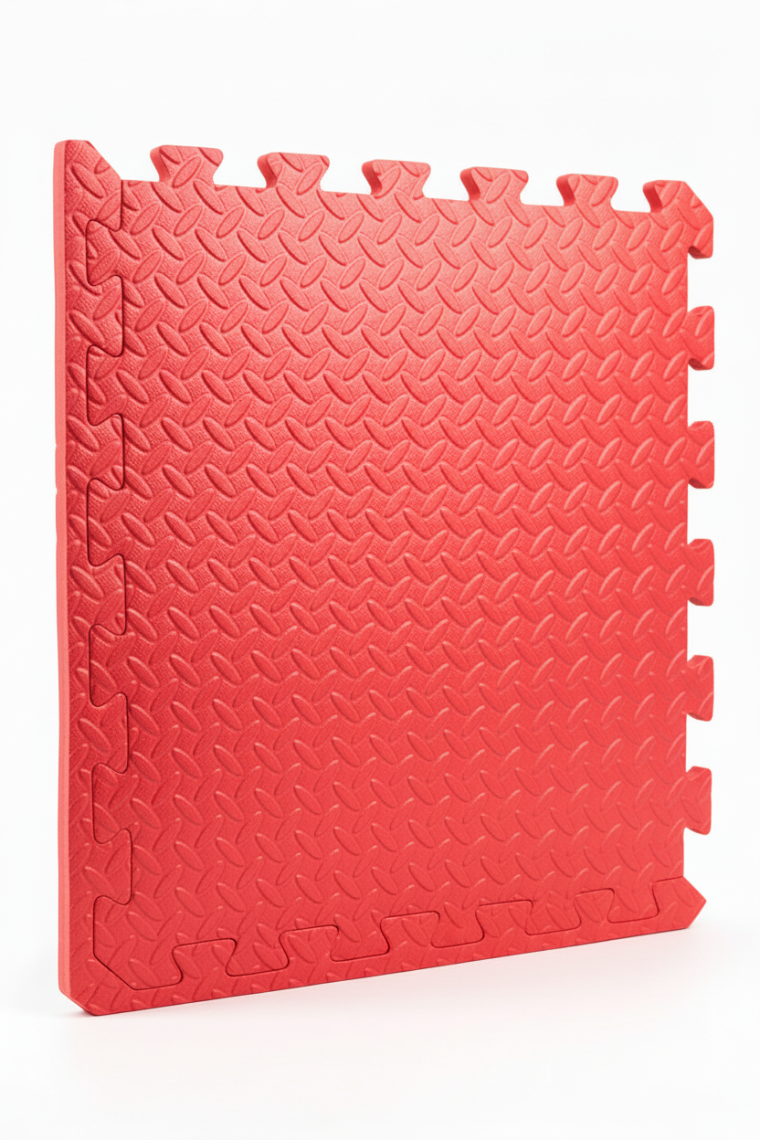 Açık Kırmızı Puzzle Mat