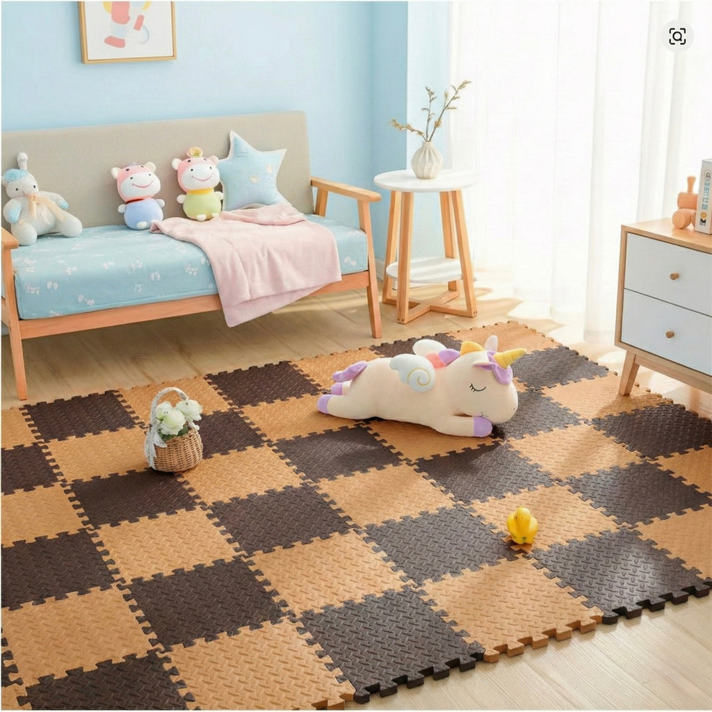 18 Parça Set 100x200 Kurulumlu Tatami Minder 33x33 13mm