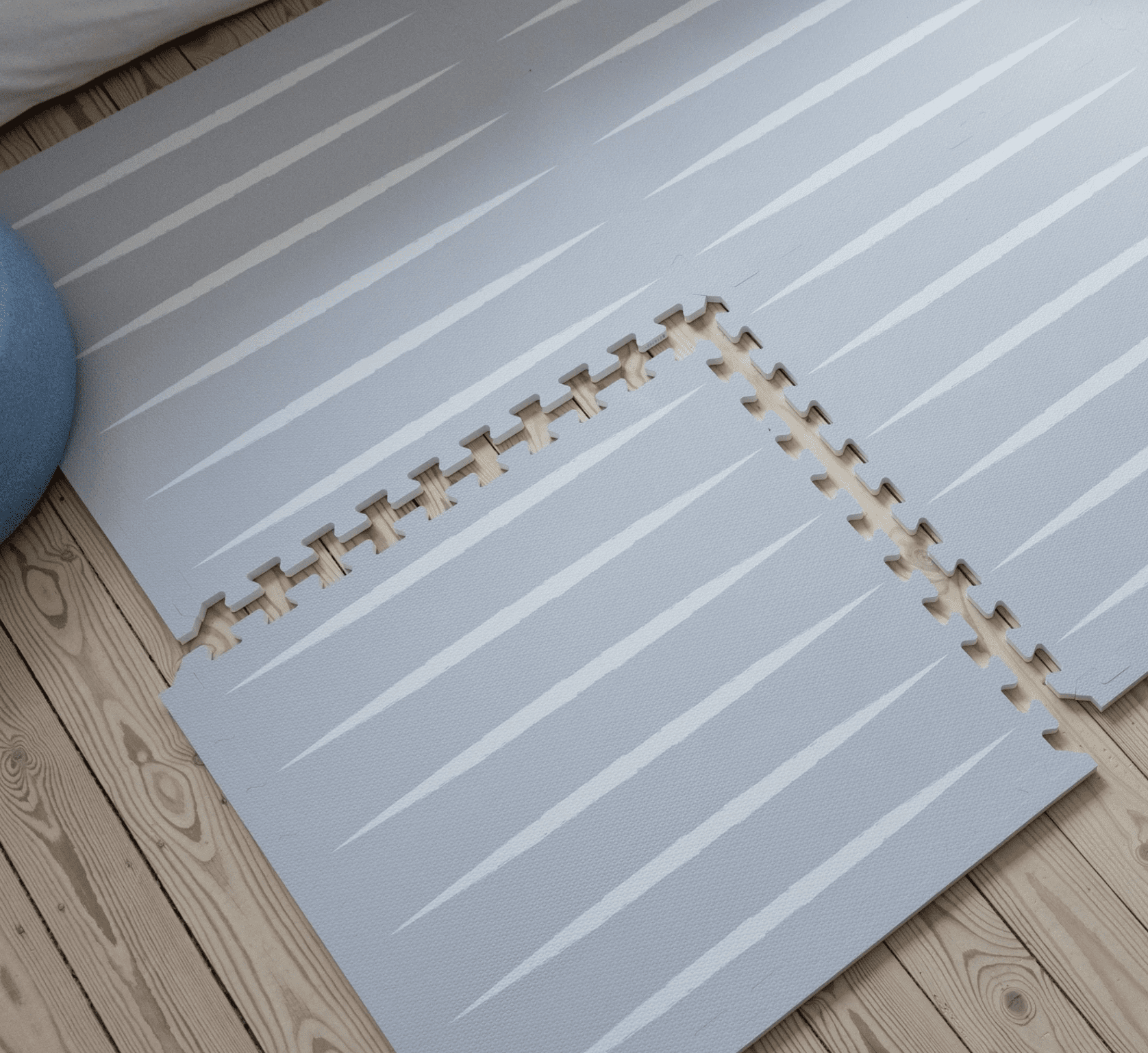 Kılım Desen Uv Baskı 6 Parça Puzzle Set 100x150 10mm Kurulumlu - alyoutlet