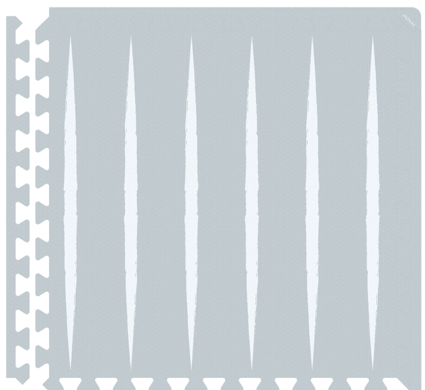 Kılım Desen Uv Baskı 6 Parça Puzzle Set 100x150 10mm Kurulumlu - alyoutlet