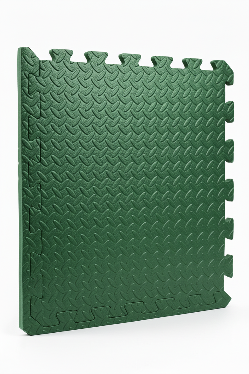 Koyu Çimen Yeşili Puzzle Mat