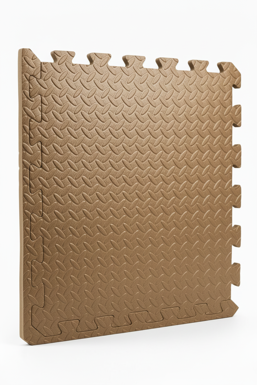 Koyu Taba Puzzle Mat
