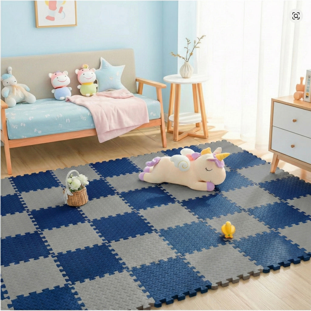 18 Parça Set 100x200 Kurulumlu Tatami Minder 33x33 13mm