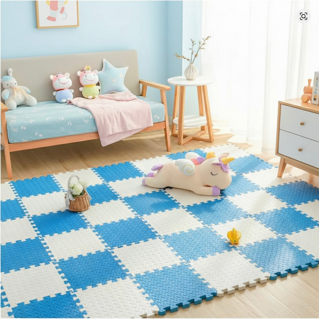 18 Parça Set 100x200 Kurulumlu Tatami Minder 33x33 13mm