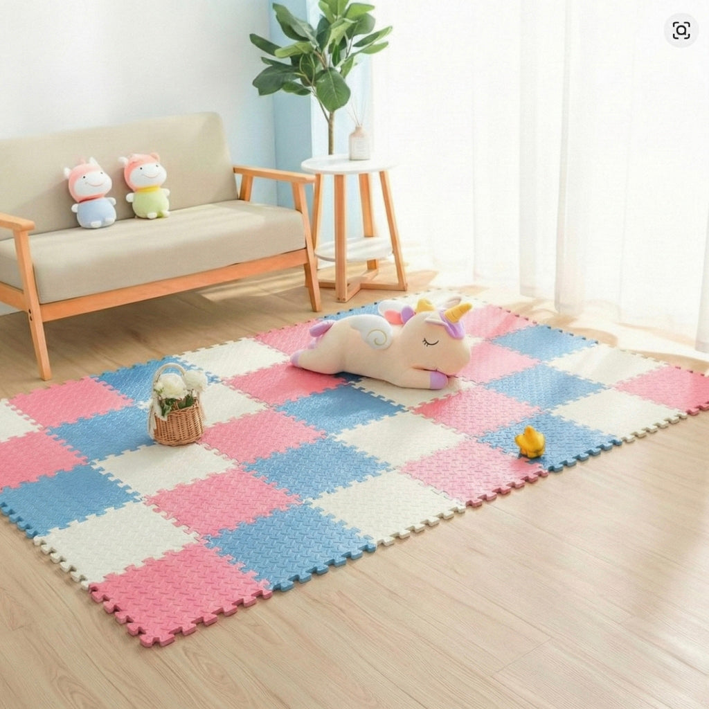 18 Parça Set 100x200 Kurulumlu Tatami Minder 33x33 13mm