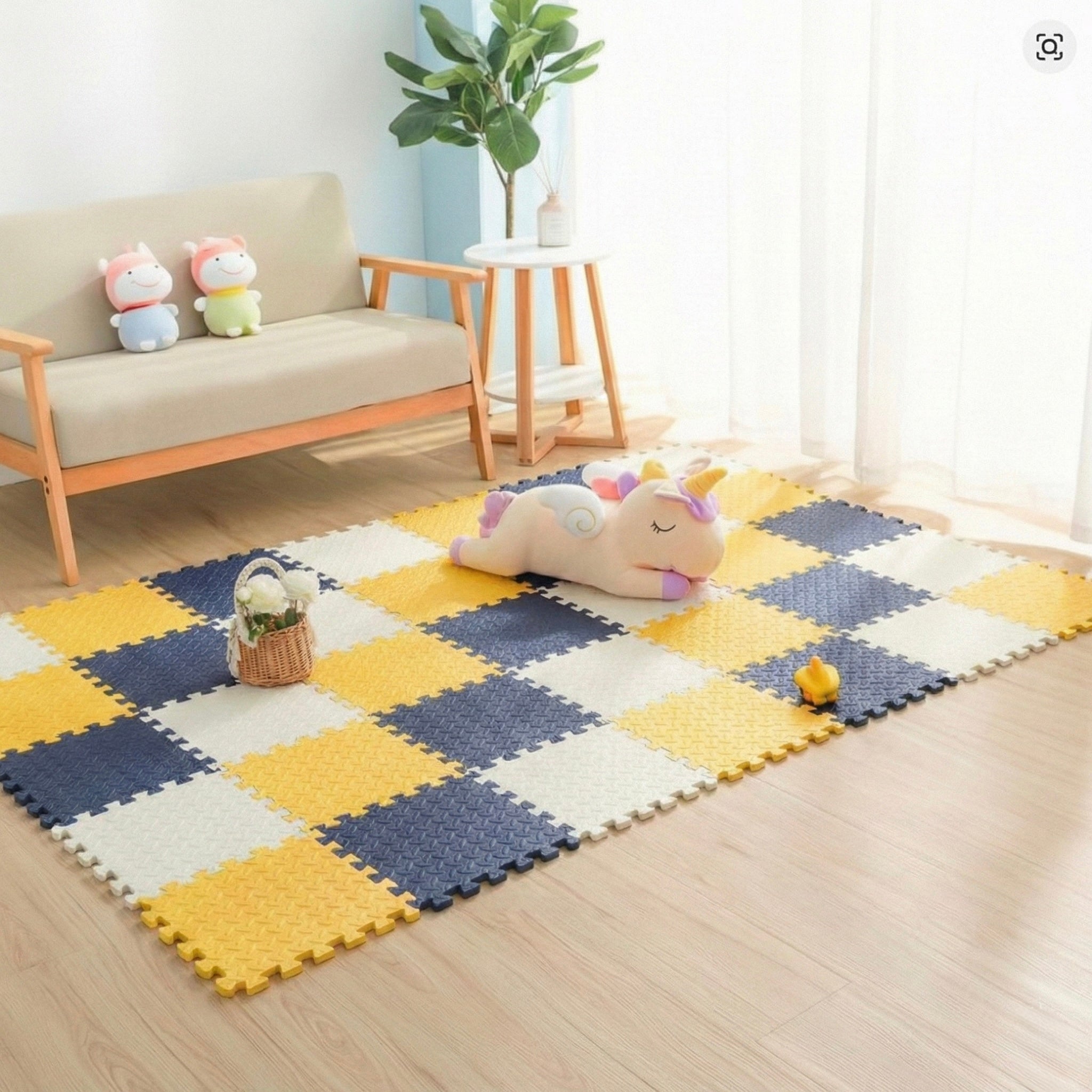 18 Parça Set 100x200 Kurulumlu Tatami Minder 33x33 13mm