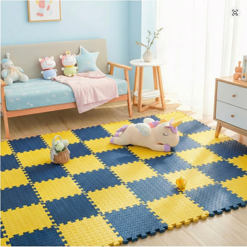 18 Parça Set 100x200 Kurulumlu Tatami Minder 33x33 13mm