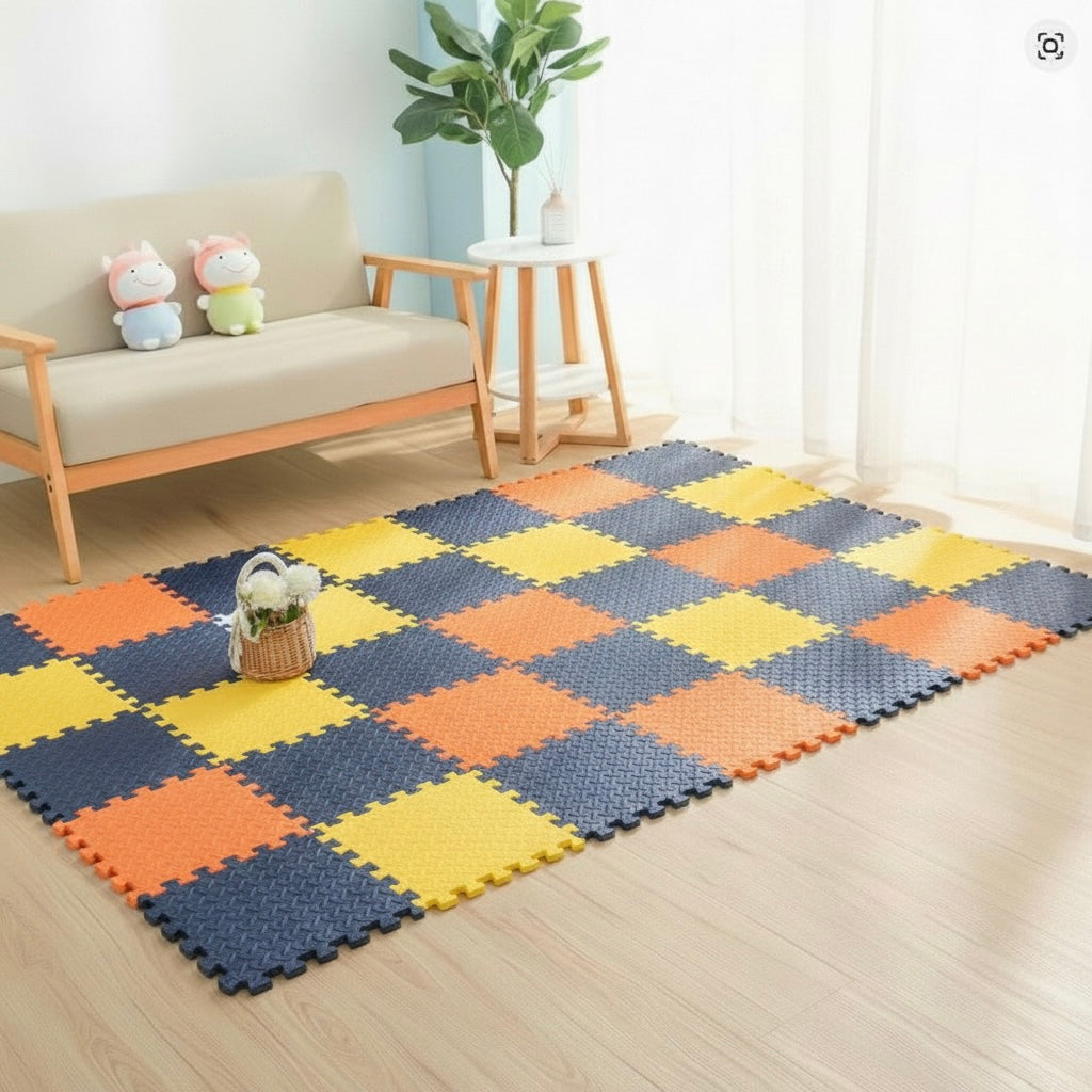 18 Parça Set 100x200 Kurulumlu Tatami Minder 33x33 13mm